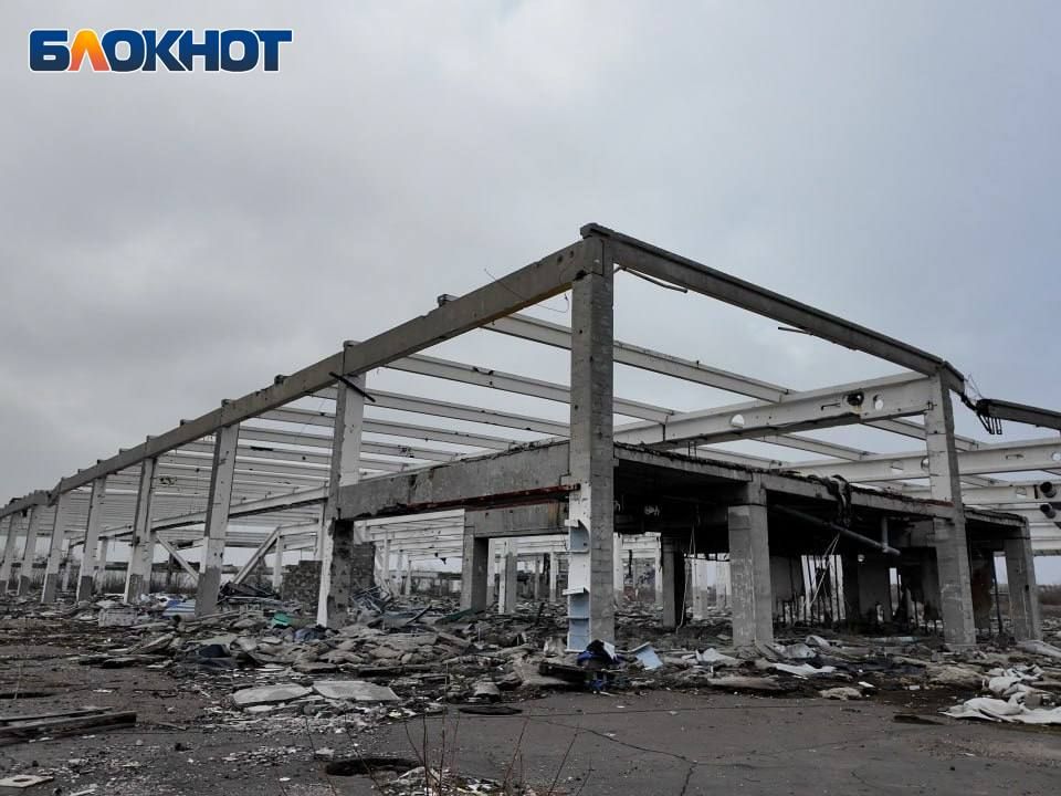 Донецкий аэропорт планируют восстановить к 2027 году