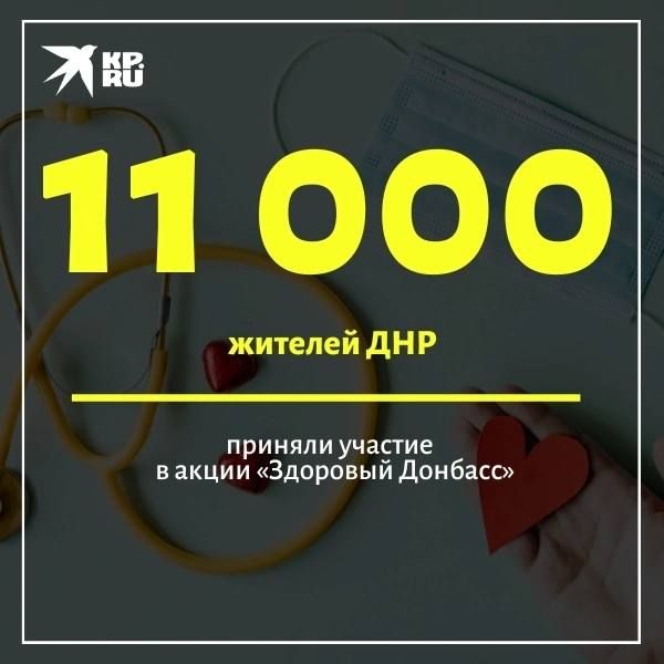 В ДНР продолжается месячник здоровья, направленный на профилактику заболеваний
