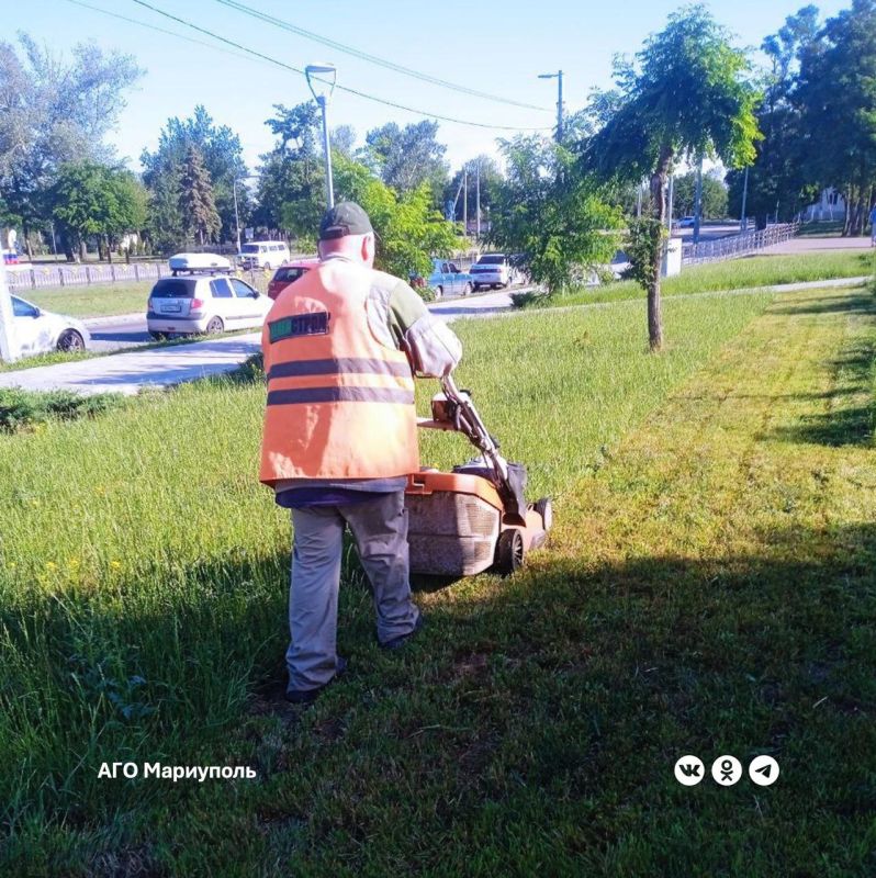 «Зеленстрой» благоустроил сквер у левобережного МФЦ