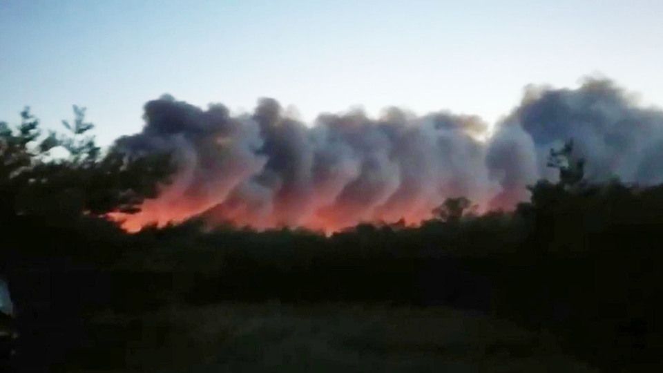 В Ростовской области за сутки площадь природных пожаров увеличилась вдвое