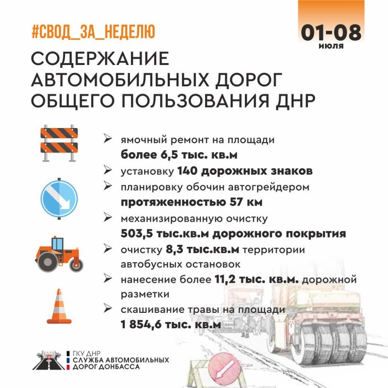 #летнее_содержание #свод_за_неделю