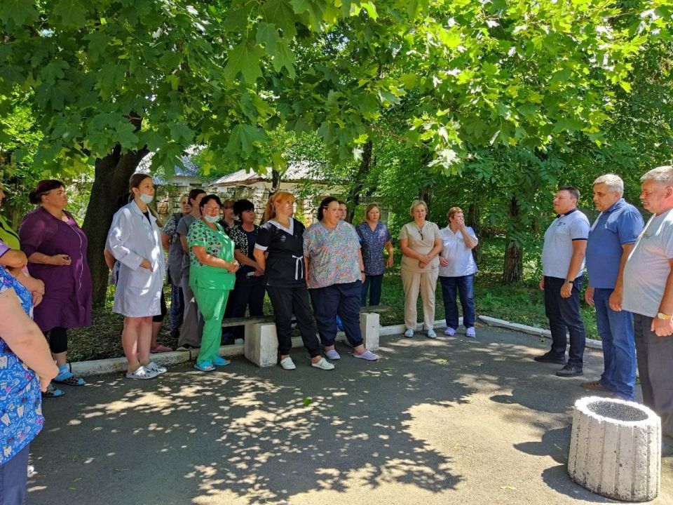 В Кировском внутригородском районе состоялась встреча с трудовым коллективом