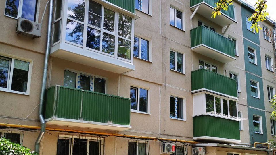 Московская область восстановила разрушенный дом в Мариуполе