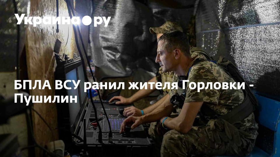 БПЛА ВСУ ранил жителя Горловки - Пушилин