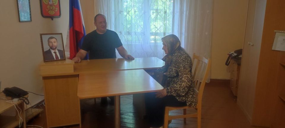 Роман Конев: Состоялся приём граждан депутатом Горловского городского совета Донецкой Народной Республики первого созыва Николаем Гальченко