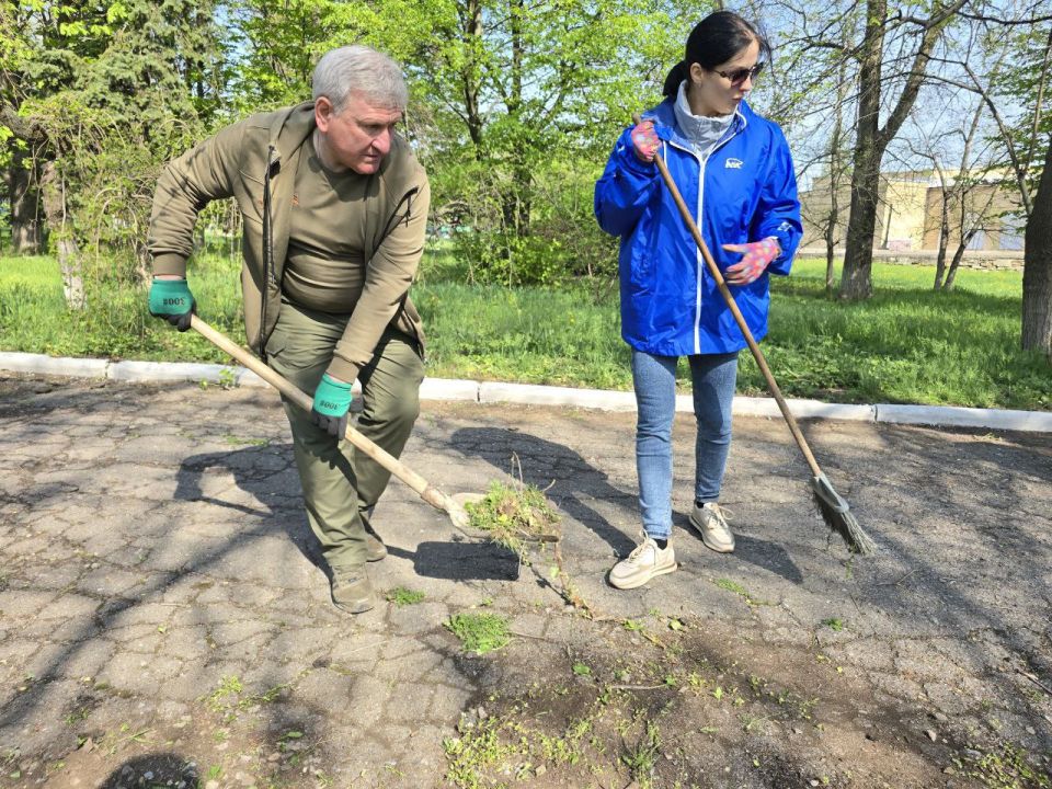 Старобешевский округ: Курс на чистоту и порядок
