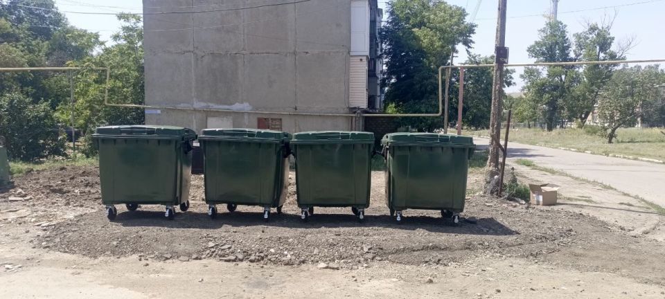 В Снежном продолжается модернизация системы сбора ТКО