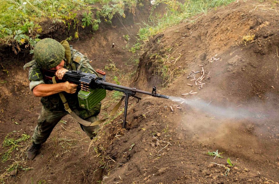 Российские военные освободили село Зеленая Долина в ДНР