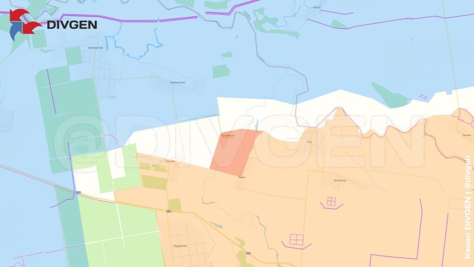 Сообщают, что ВС РФ заняли н.п. Грушевское и его окрестности на юге ДНР