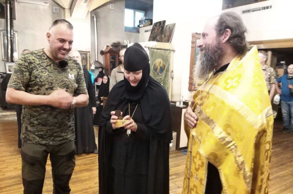 Мощи царя Лазаря передали Никольскому монастырю под Угледаром