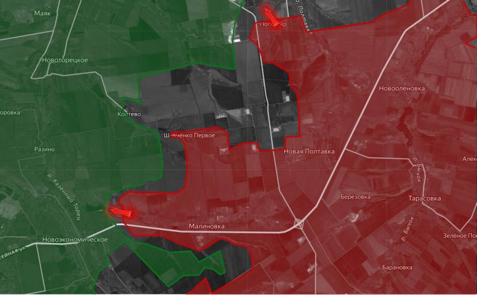 «На Покровском направлении фиксируется продвижение ВС РФ к северо-востоку от Мирнограда