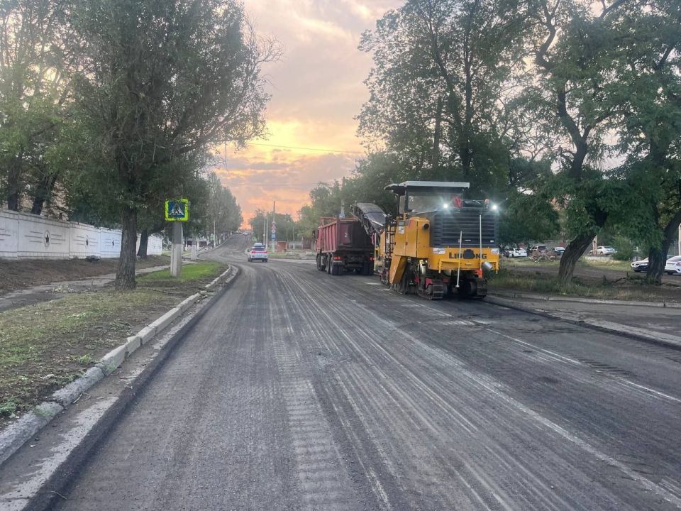 Из запланированных 23 улиц донецко-макеевской агломерации покрытие восстановлено на восьми из них