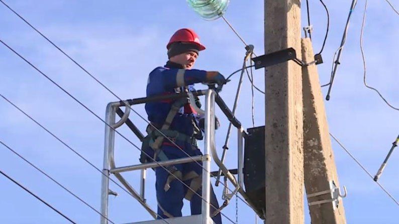 В Симферополе произошло аварийное отключение электричества