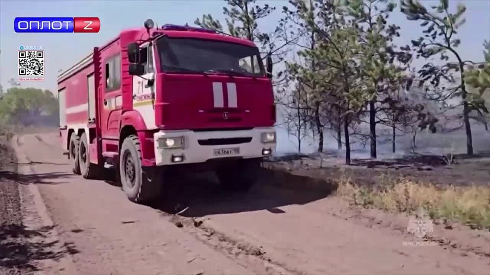 В Республике сохраняется высокая пожароопасноть, кроме центральных и юго-западных районов