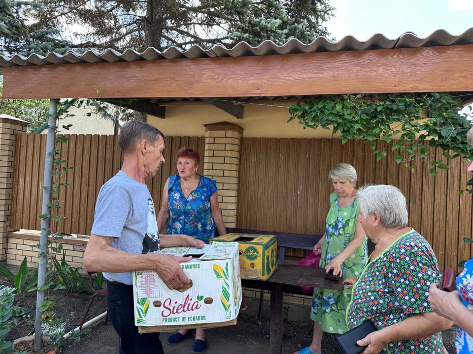 Помощь новоприсоединенным селам Иловайска