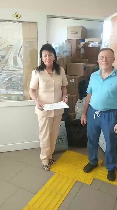Депутат Волновахского муниципального совета от "Единой России" Сергей Филиндаш организовал доставку гуманитарной помощи в Волновахскую амбулаторию №1