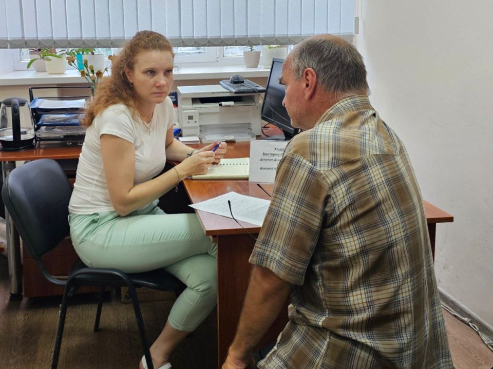 Прием Депутата Донецкого городского совета I созыва Виктории Хощенко