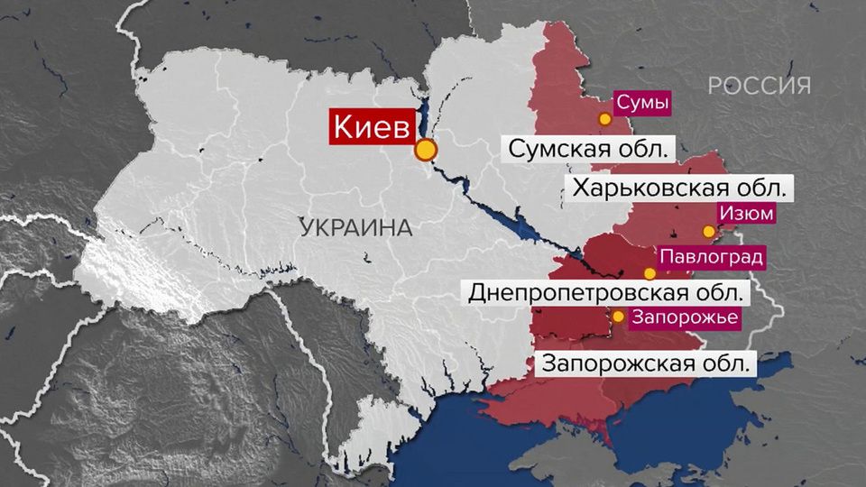 Всю ночь гремели взрывы на военных объектах на Украине