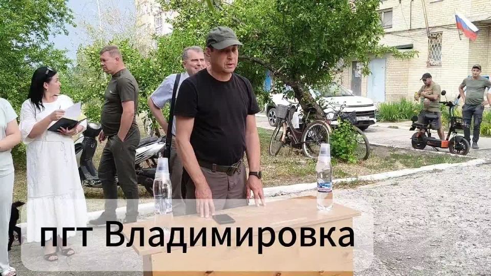 Константин Зинченко: С жителями Владимировки обсудил насущные вопросы
