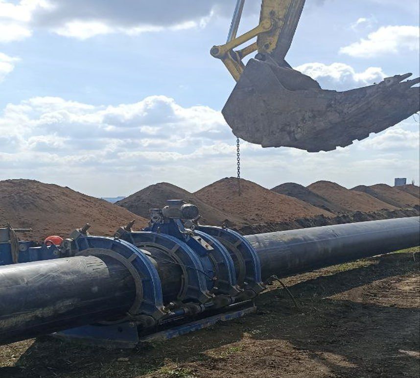 Новый водопровод обеспечит надежным водоснабжением 55 тысяч жителей Углегорска и Енакиево