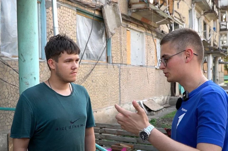 Поддержать детей войны: Движение Первых провело гумакцию в Курахово