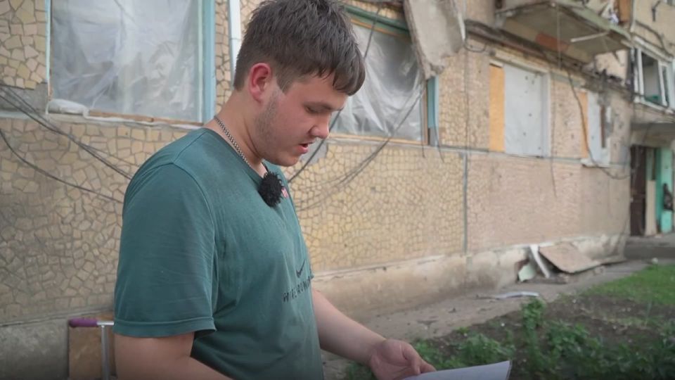 Члены команды Движения Первых Донецкой Народной Республики посетили освобождённое Курахово