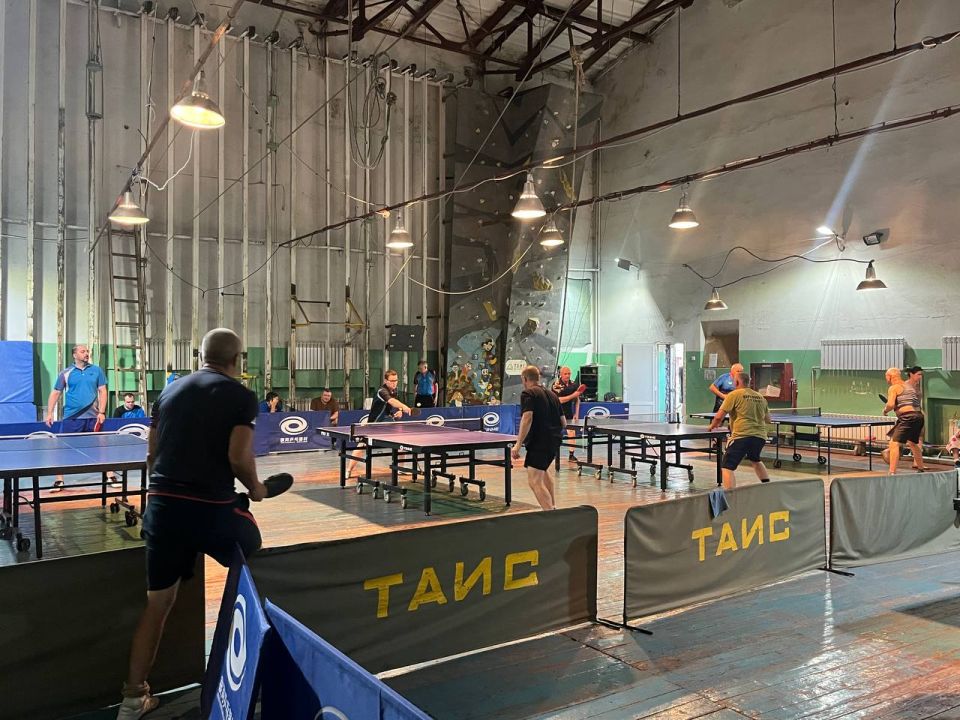 Личное первенство по настольному теннису