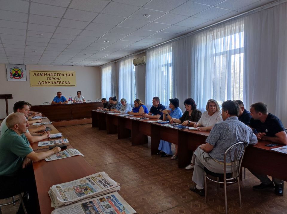 Александр Качанов: Плановое аппаратное совещание прошло с руководителями предприятий, организаций, учреждений города 22.07.2025 г