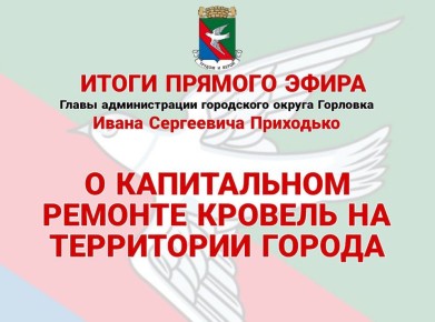 Иван Приходько: О капитальном ремонте кровель на территории города