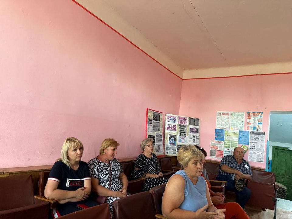 Встреча с населением села Мануйловка