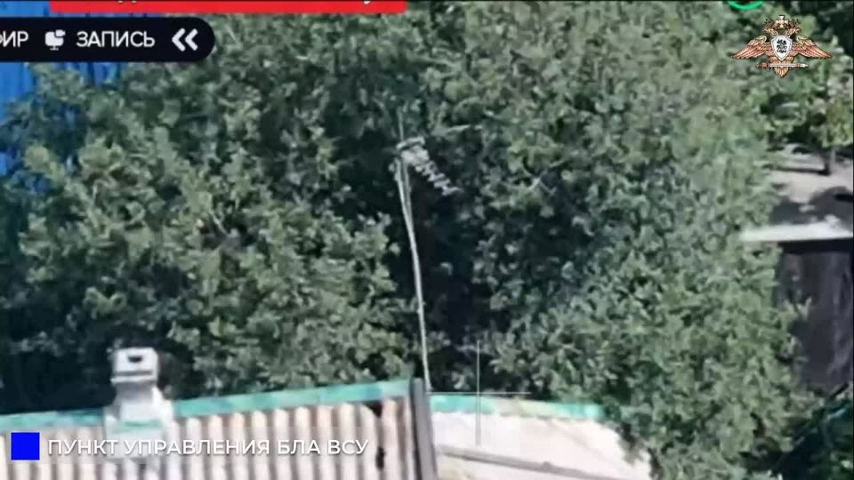 Разгром пункта управления БЛА ВСУ в н.п. Полтавка