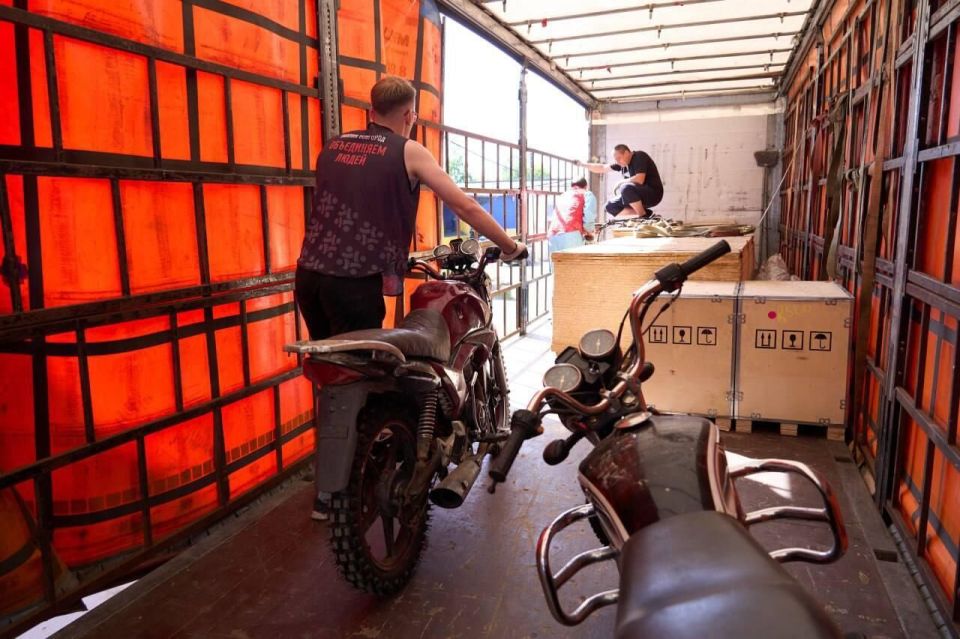 Технику и дроны передали из Нижегородской области участникам СВО