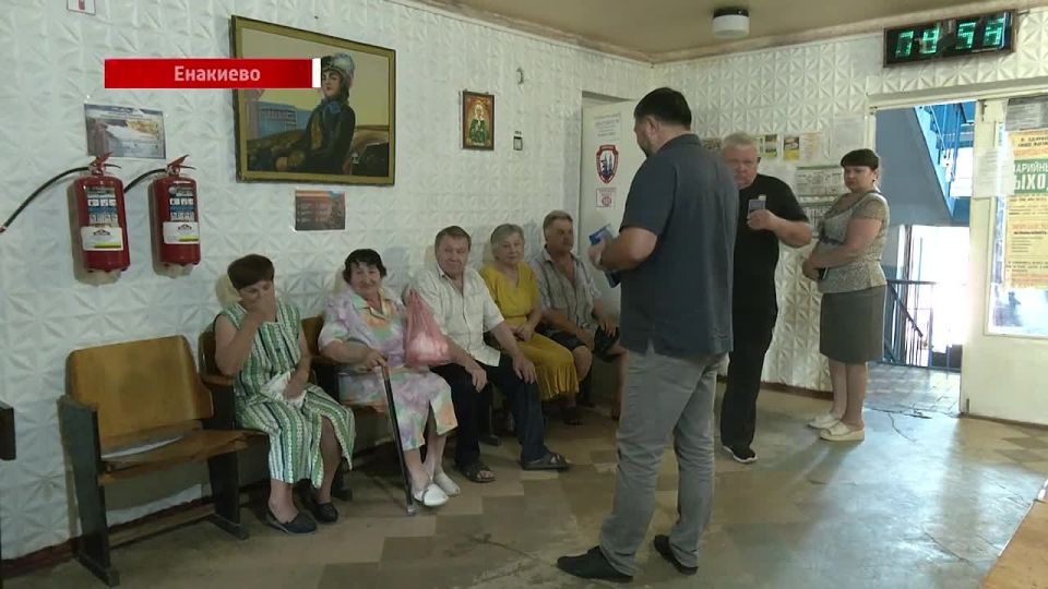 Встреча Главы Красного Лимана с жителями округа