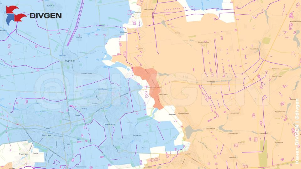 Подразделения ВС РФ значительно продвинулись на Покровском направлении, заняв населённые пункты Новоэкономическое и Зверево