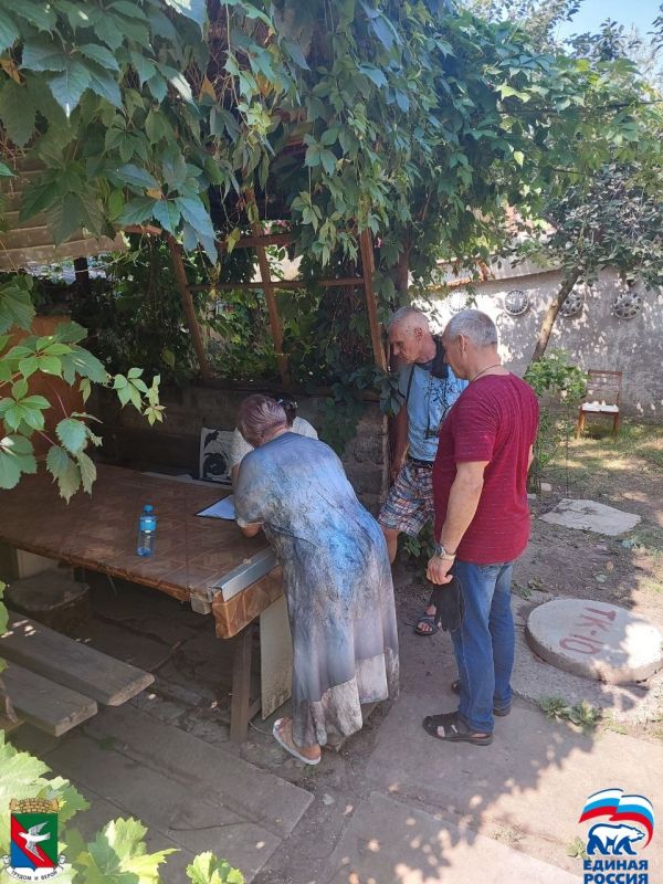 В рамках реализации партийного проекта Единой России «Управдом» Горловки активно избираются старшие по домам