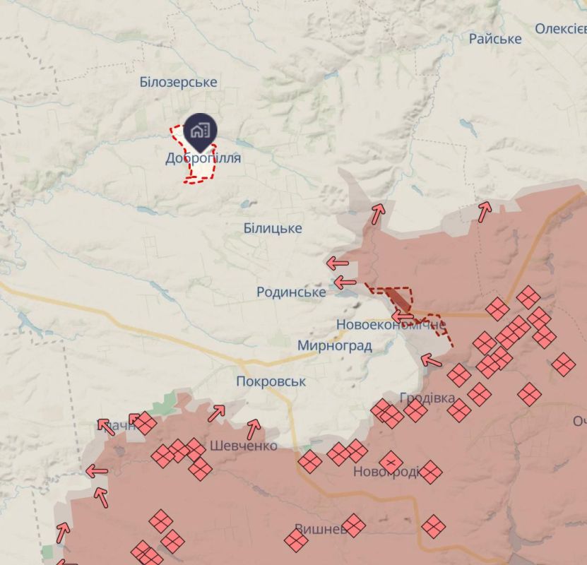 ВС РФ освободили Новоэкономическое и Зверево на Красноармейском направлении, в Доброполье эвакуация