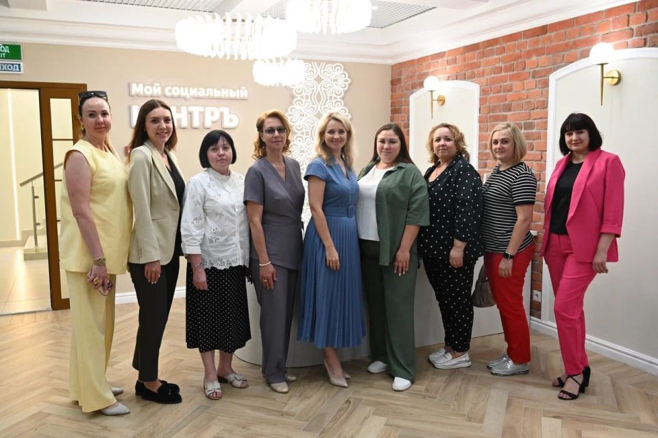 Лариса Толстыкина: Говоря о завершившейся поездке в Липецкую область, хочу выразить слова глубокой признательности коллегам за насыщенную работу