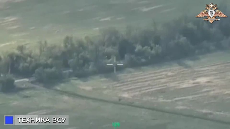 Засада на пикап ВСУ в районе Новоэкономического