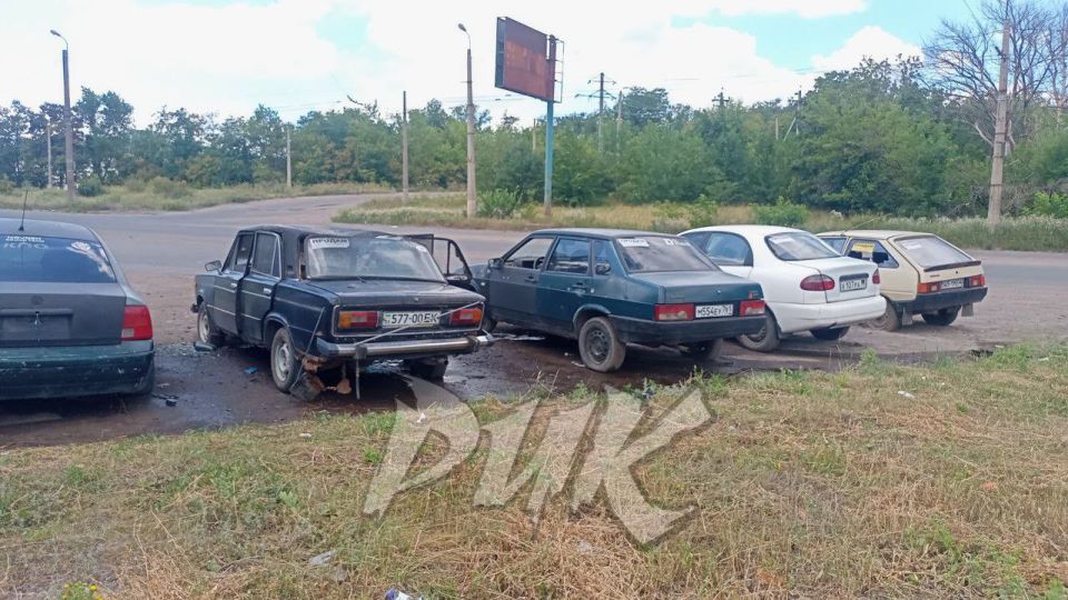 ВСУ атаковали заправку в Горловке