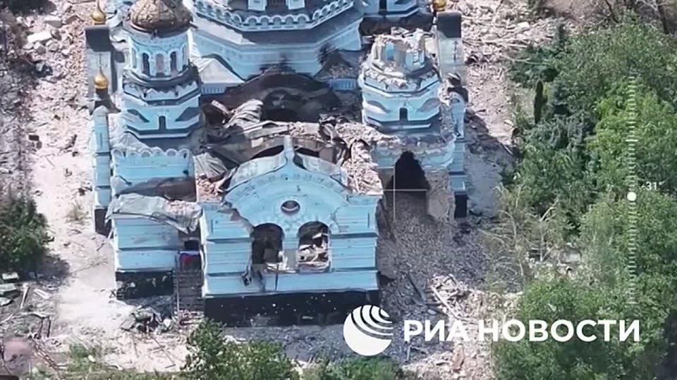 Минобороны России показало кадры из населенного пункта Новоэкономическое в ДНР, об освобождении которого стало известно в четверг