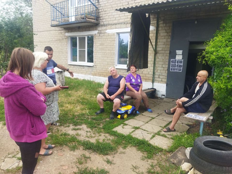 Проведена встреча с жителями селе Новоселовка