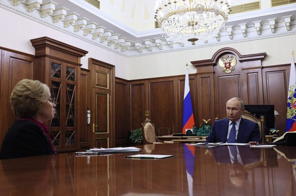 Матвиенко высоко оценила законодательную интеграцию Донбасса и Новороссии