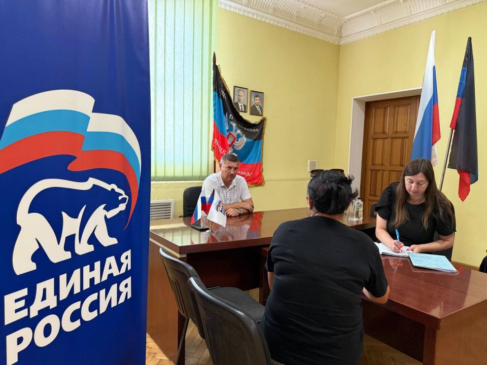 Сергей Лебедев ответил на вопросы жителей Шахтерска