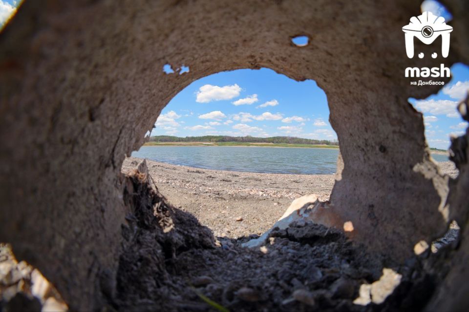 Обмелело Старокрымское водохранилище, питающее Мариуполь водой