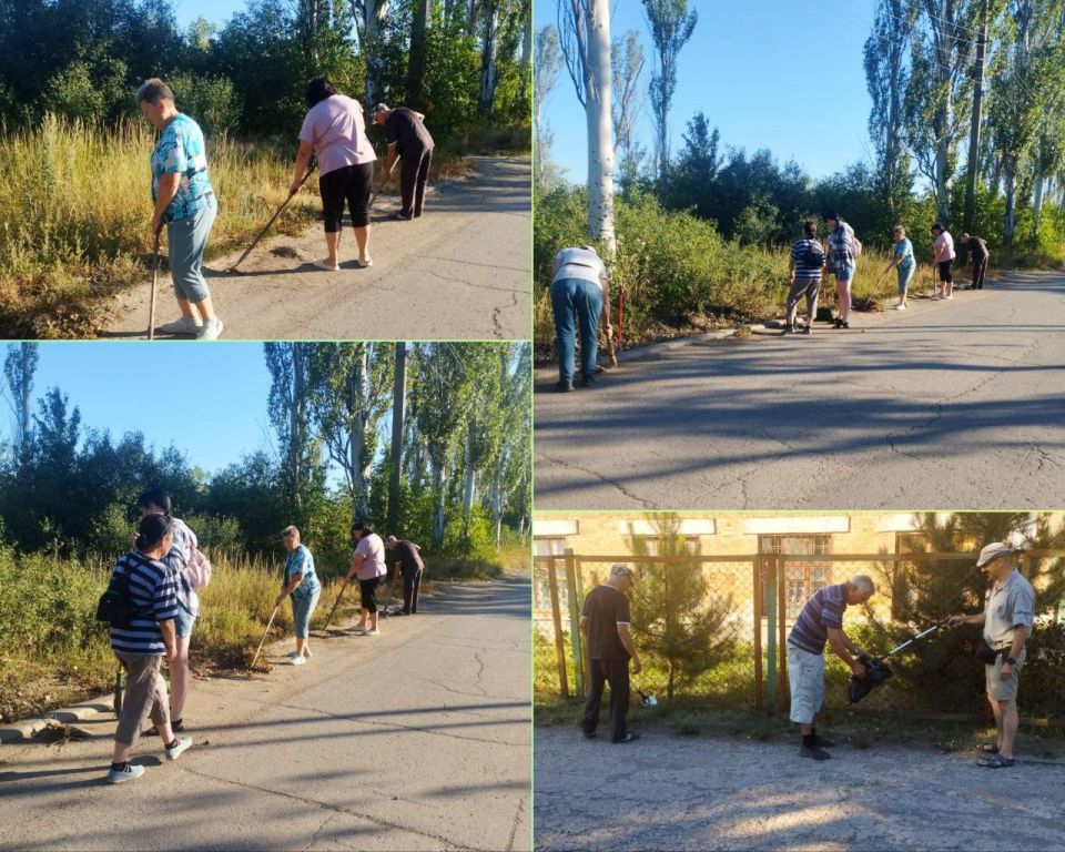 25 июля 2025 года в пгт Пантелеймонлвка прошёл субботник, объединяющий жителей в стремлении сделать наш посёлок чище и уютнее