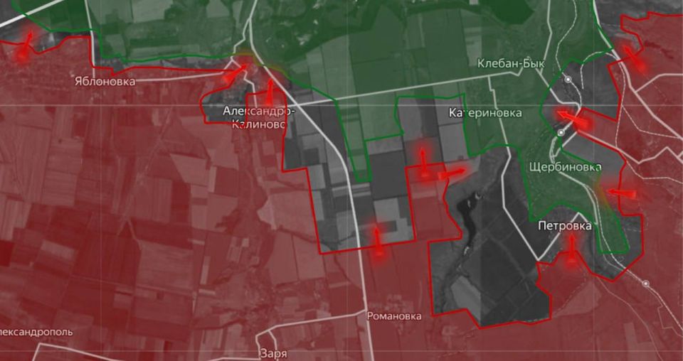 «На Торецком направлении ВС РФ захватили населенный пункт Александро-Калиново