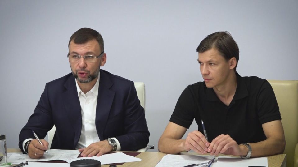 Генеральный директор ФРТ Василий Купызин принял участие в региональном штабе ДНР по вопросам водоснабжения