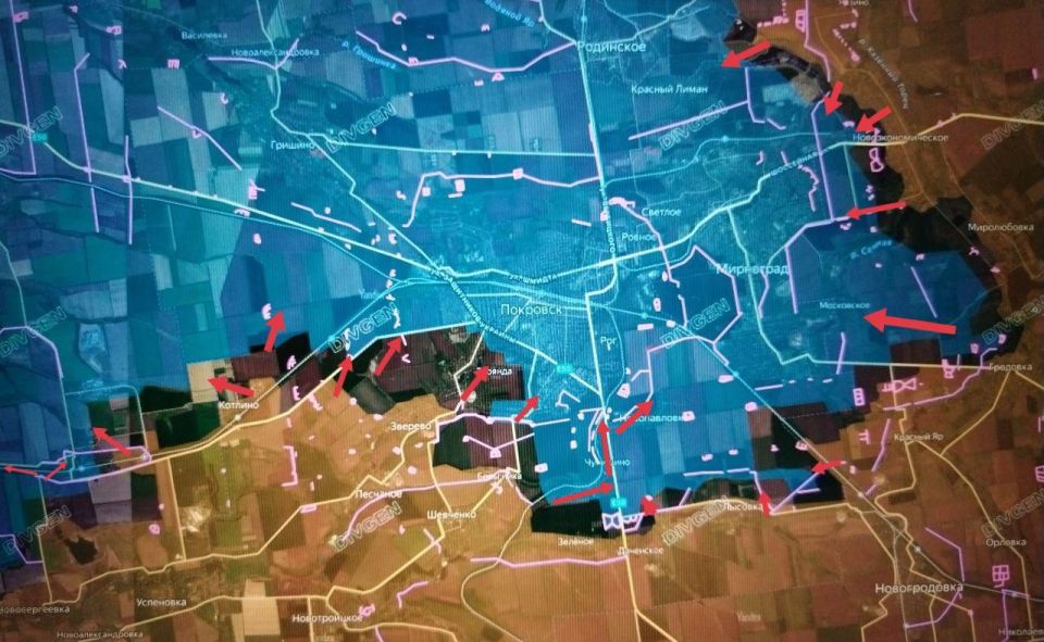 Юрий Котенок: Покровское (Красноармейское) направление