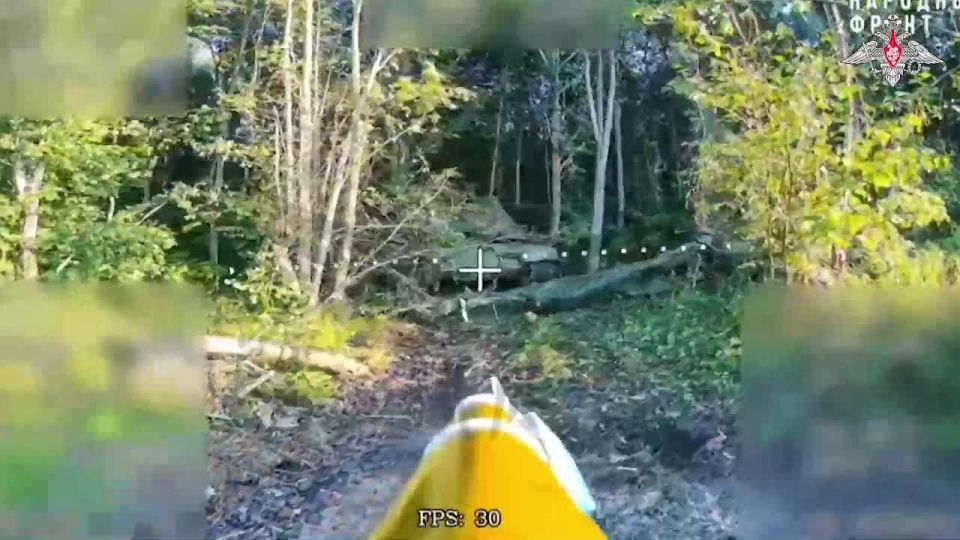 «Рубикон» сжигает НАТОвскую бронетехнику и танки врага, поддерживая наступление в Сумской области