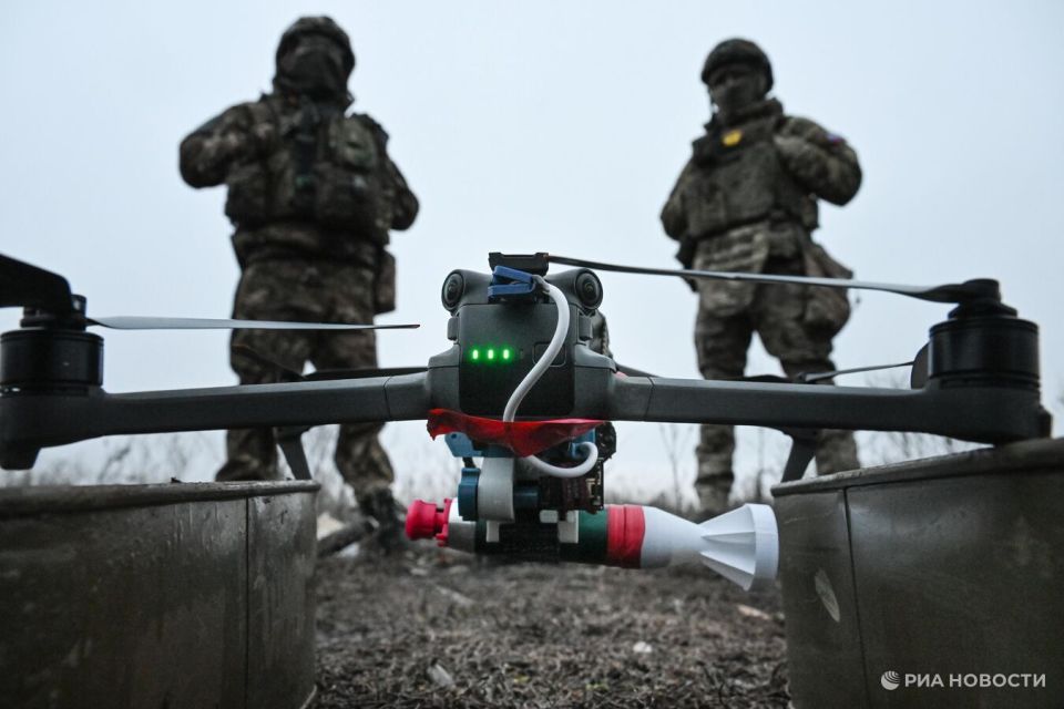 Операторы боевых дронов уничтожили украинских диверсантов в ДНР